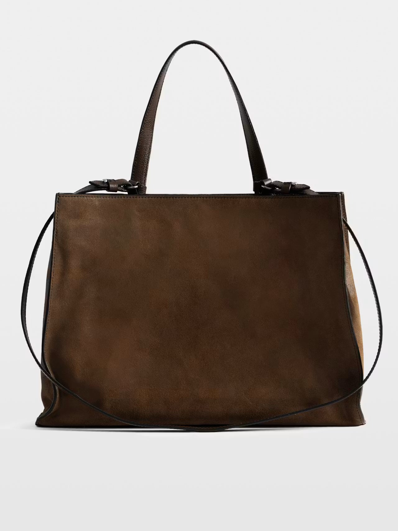 Zadig & Voltaire Jack Suede Waxy Bag - Wood