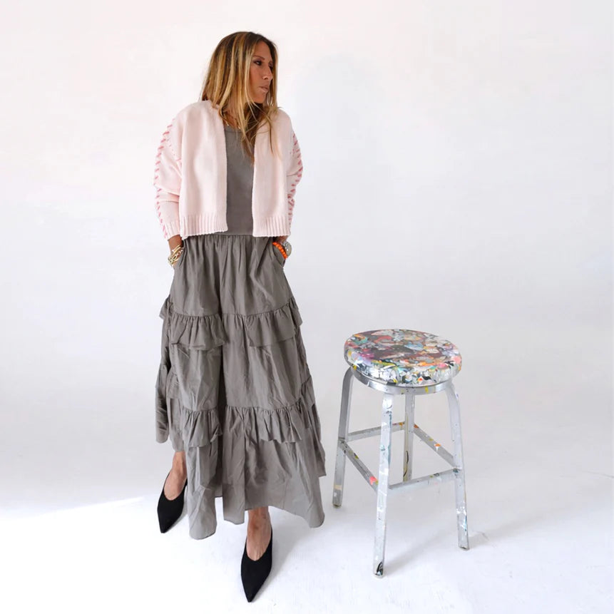 Kerri Rosenthal Sienna Cardigan Sugar Pink