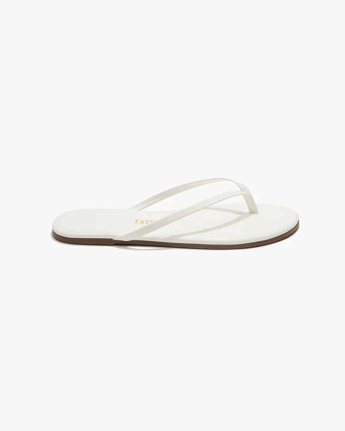 Tkees Glosses Sandals White Lotus