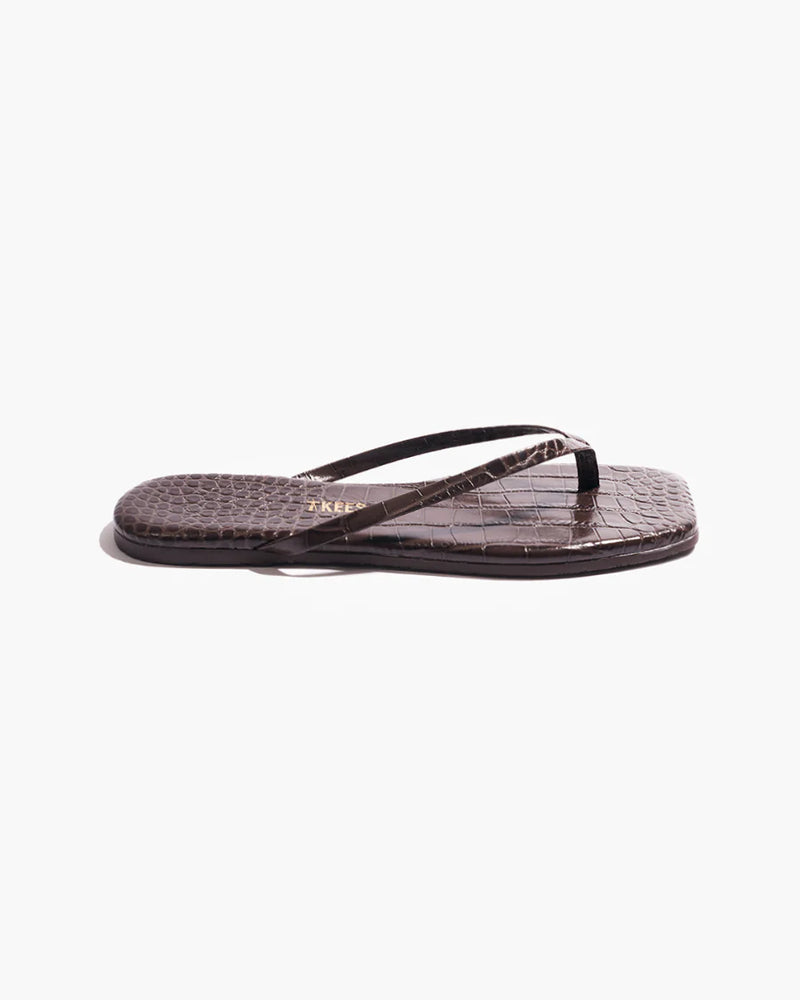 TKEES Square Toe Lily Croc