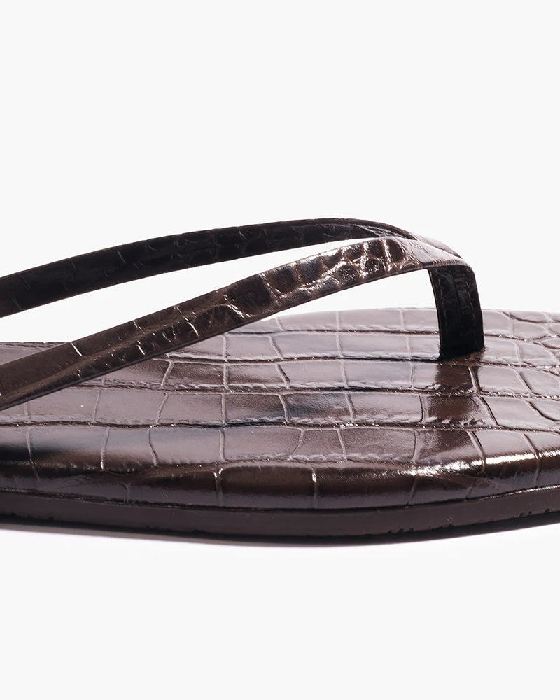 TKEES Square Toe Lily Croc