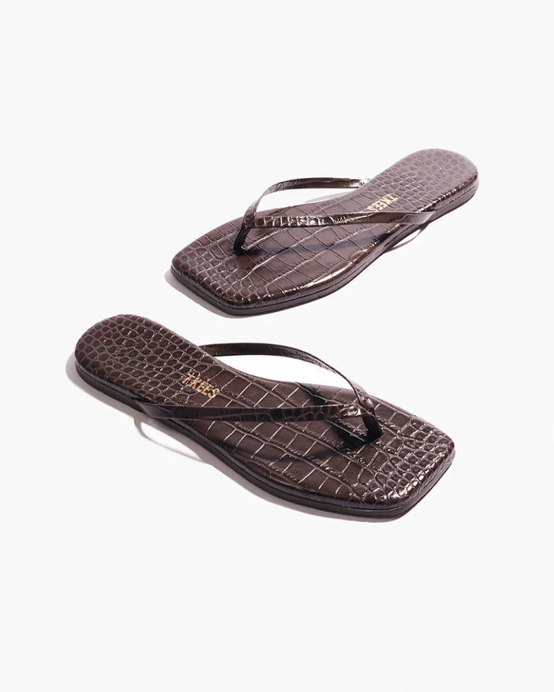 TKEES Square Toe Lily Croc