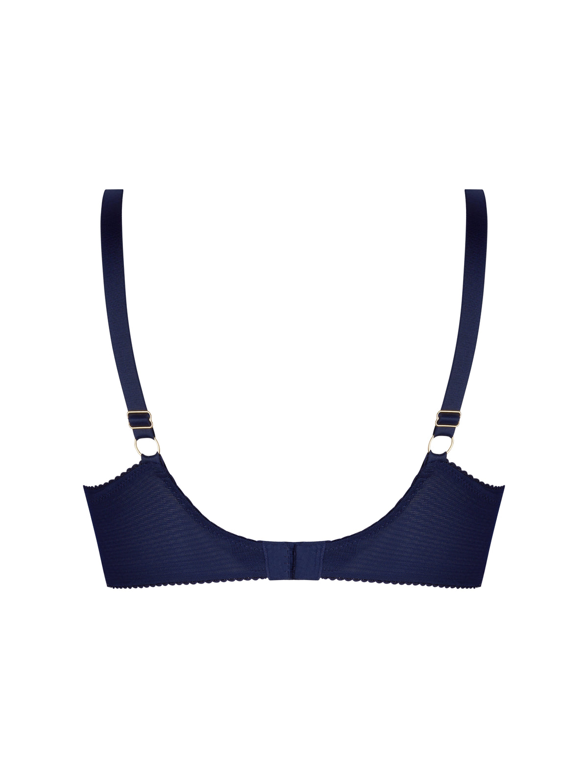 Corbeille Fit - bleu marine/doré