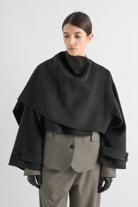 Meimeij M6IDD1-476 Veste Vert forêt foncé