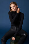 Majestic Soft Touch Long Sleeve Turtleneck CORE