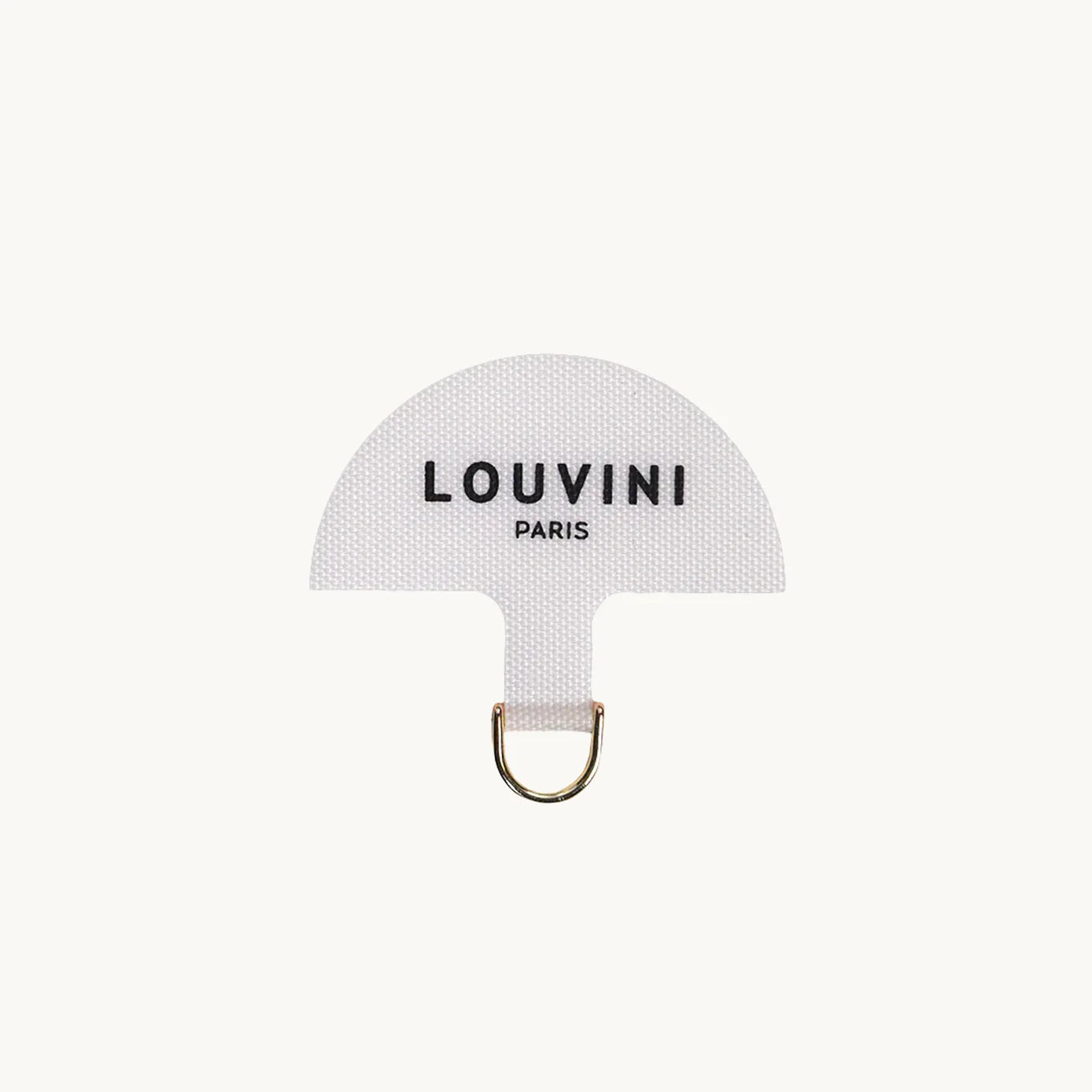 Adaptateur coque/sangle universelle Louvini Miki - Blanc