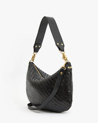 Clare V Moyen Messenger Black
