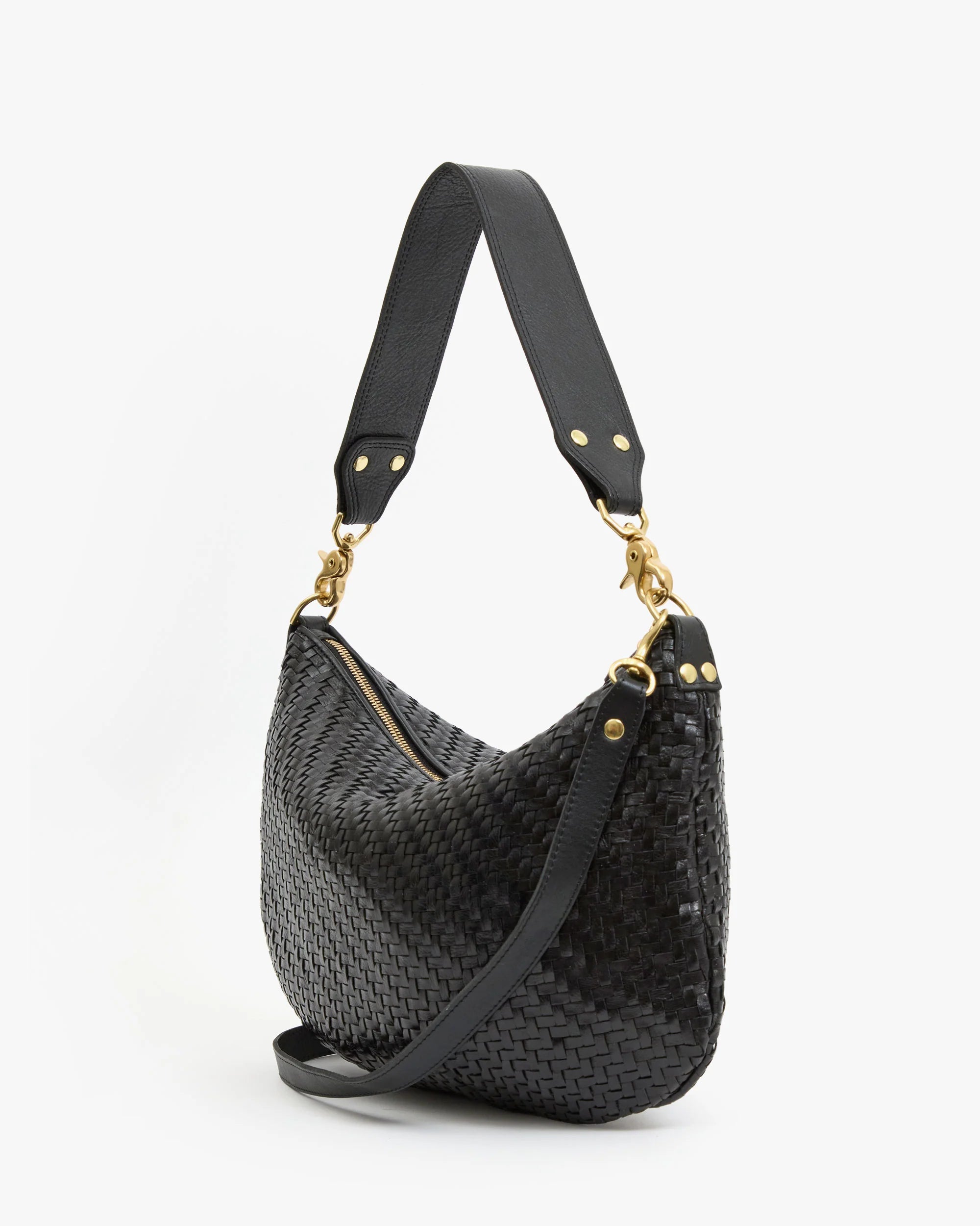Clare V Moyen Messenger Black