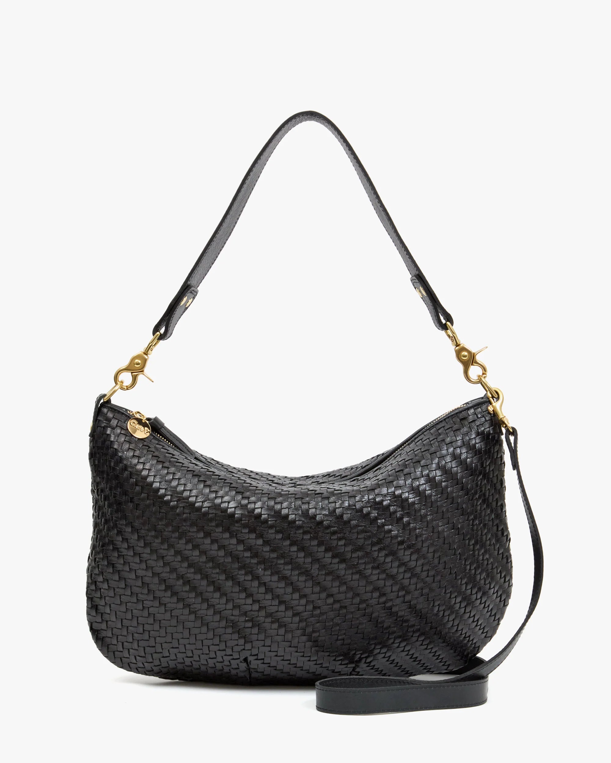 Clare V Moyen Messenger Black