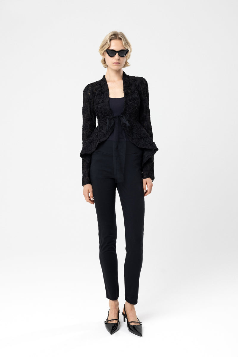 Nadya Toto Faith Tulle Emboided Jacket