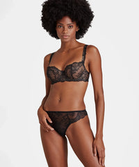 Aubade SG Half cup bra BLACK