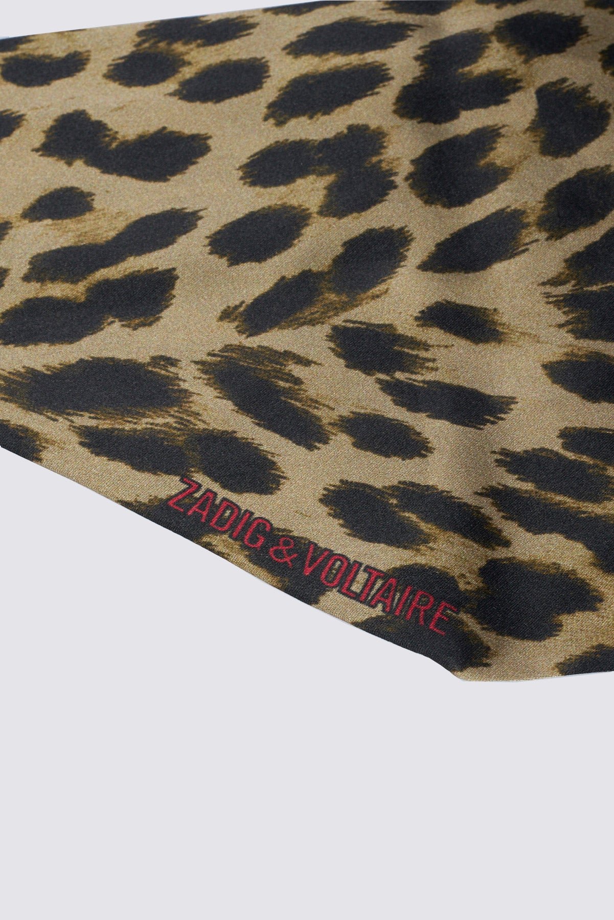 Zadig & Voltaire Rosie Leopard Scarf - Flash