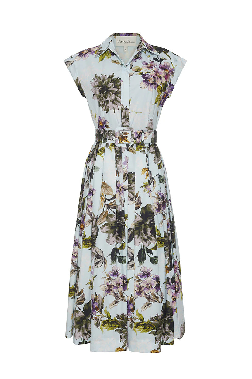Robe Octavia Cara Cara Margaux Bloom Bleue