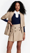 Smythe Short Sleeve Oversized Blazer