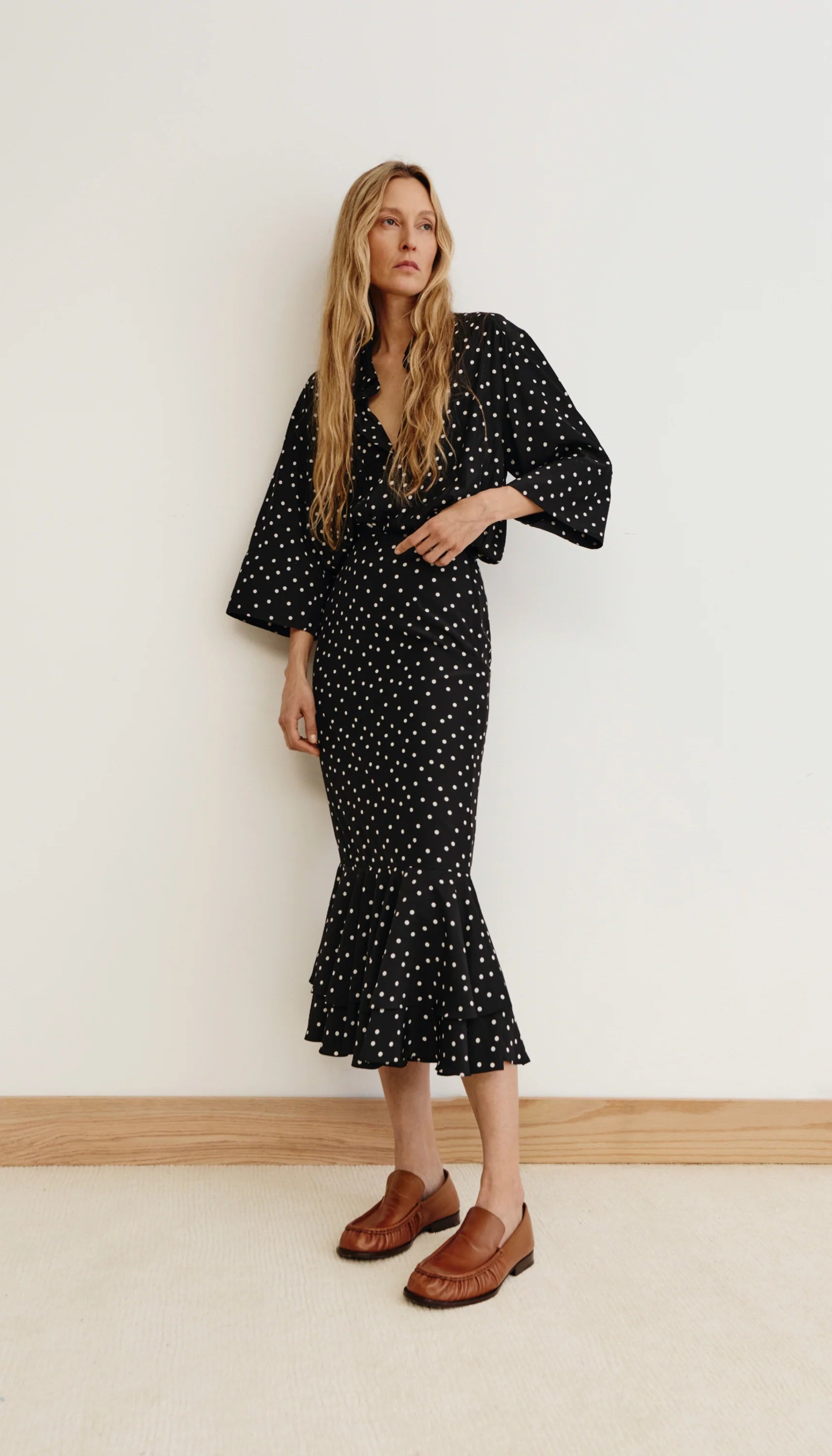 Smythe 3/4 Sleeve Relaxed Shirt