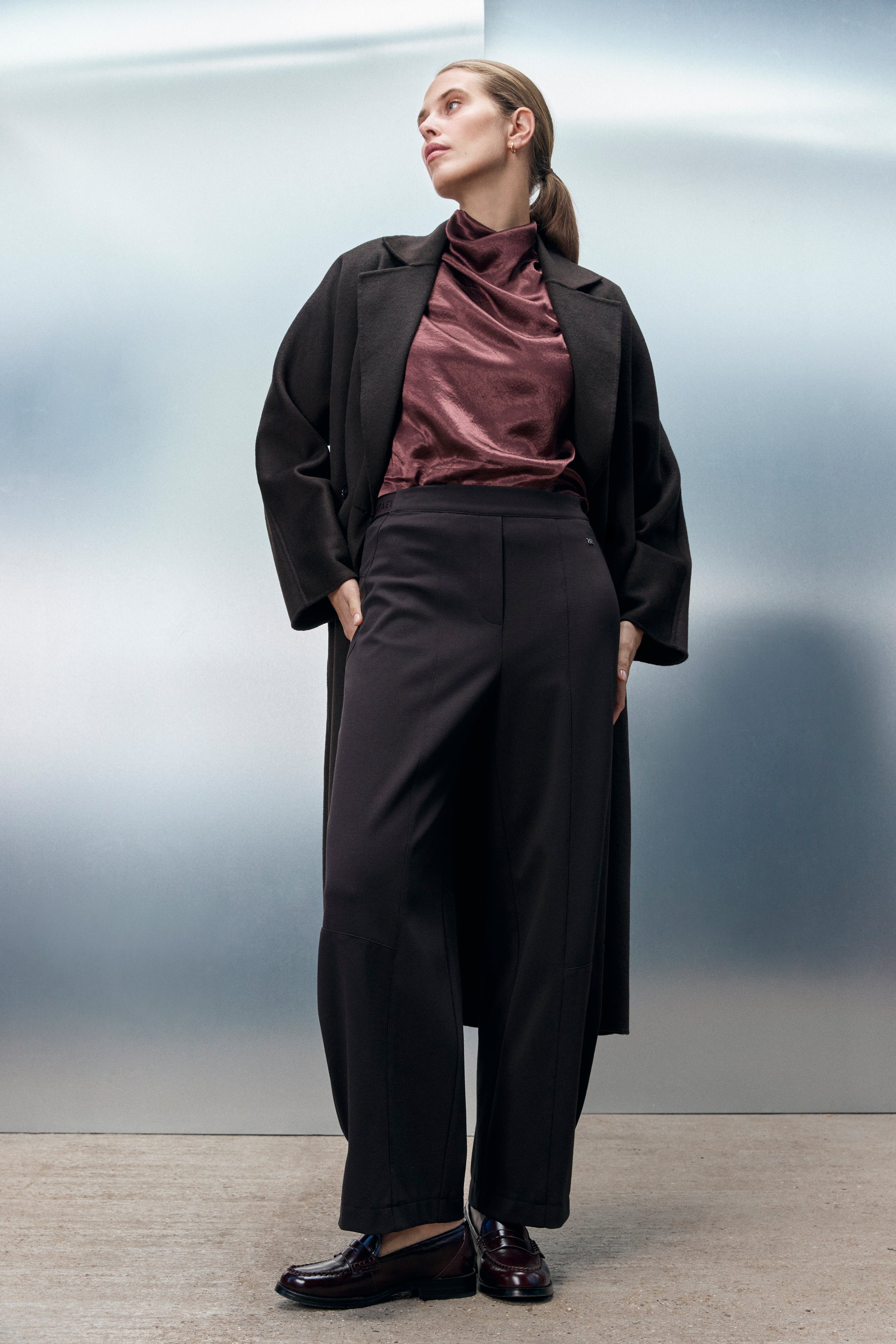 Raffaello Rossi 24462-9947K-680 Hale 7 8 pantalon Tabac