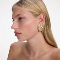 Boucles d'oreilles cœur orné Autoportrait