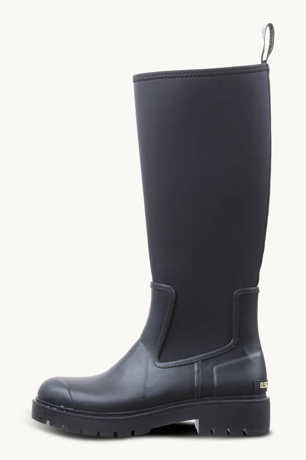 Isle Jacobsen Bottes en caoutchouc montantes Noir