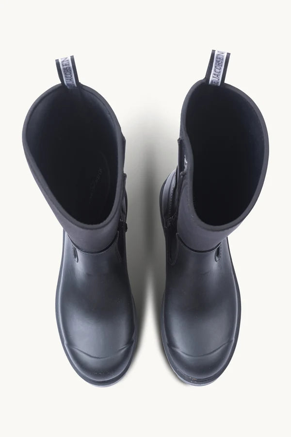 Isle Jacobsen Bottes en caoutchouc montantes Noir