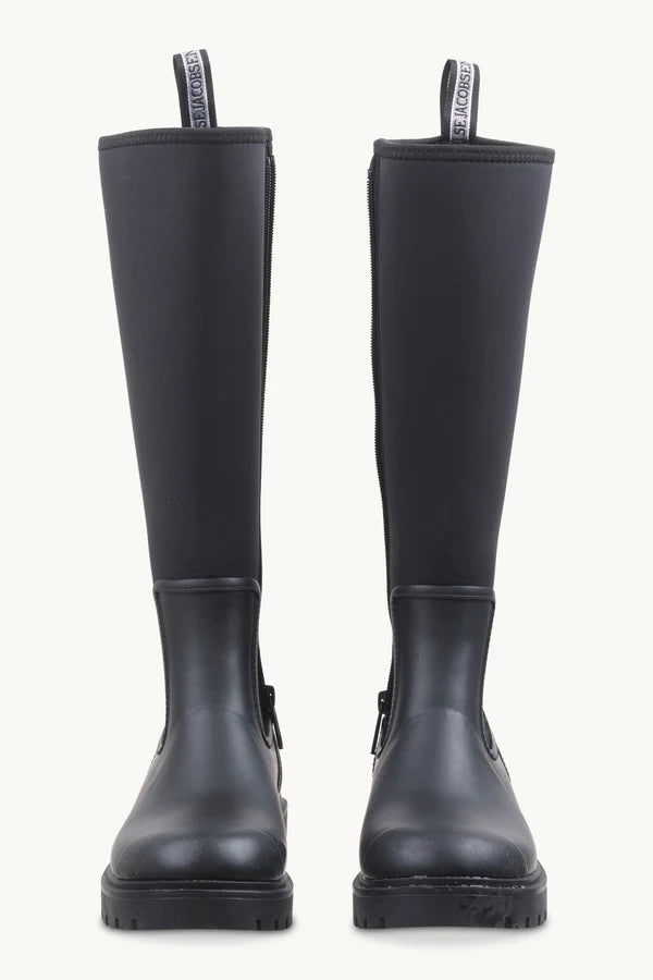 Isle Jacobsen Bottes en caoutchouc montantes Noir