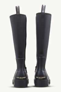 Isle Jacobsen Bottes en caoutchouc montantes Noir