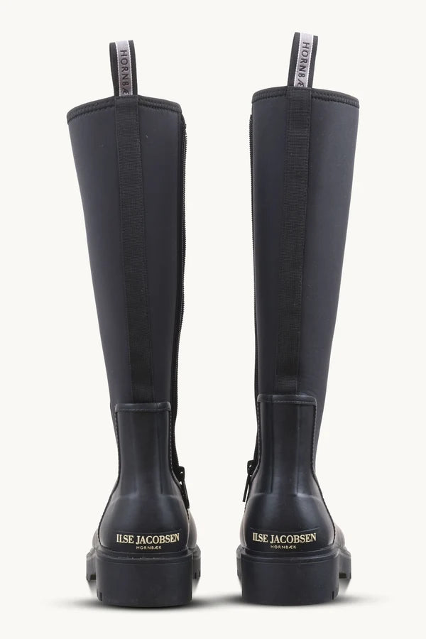 Isle Jacobsen Bottes en caoutchouc montantes Noir
