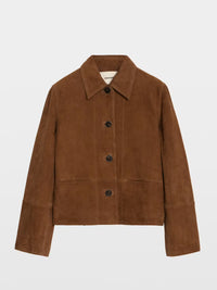 Zadig & Voltaire Lessa Suede Jacket - Cognac