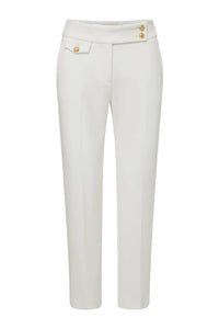 Veronica Beard Renzo Pant Off-White Gold