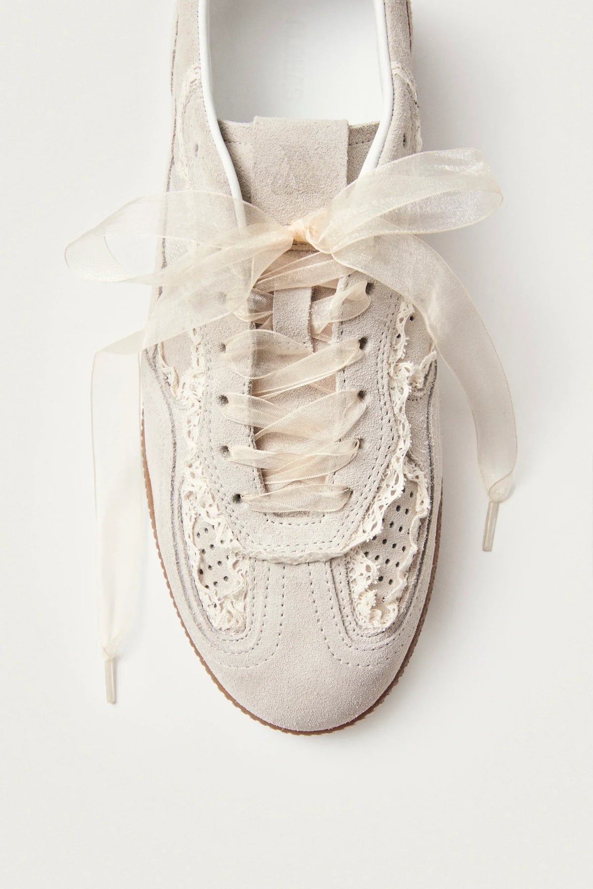 Alohas Tb.490 Crochet Leather Sneakers - Crochet Cream