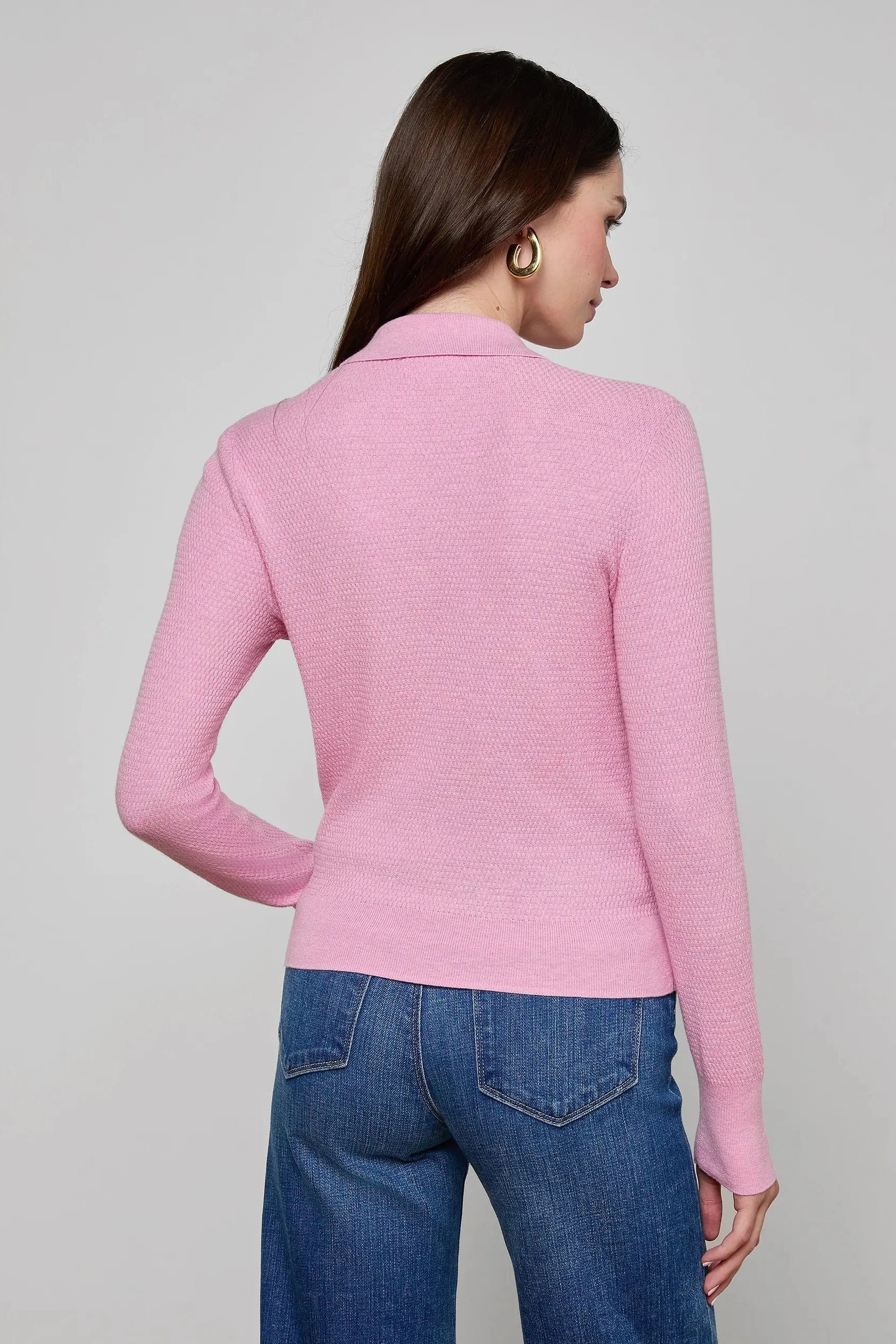 Pull Sterling L'Agence rose fondant/or rose