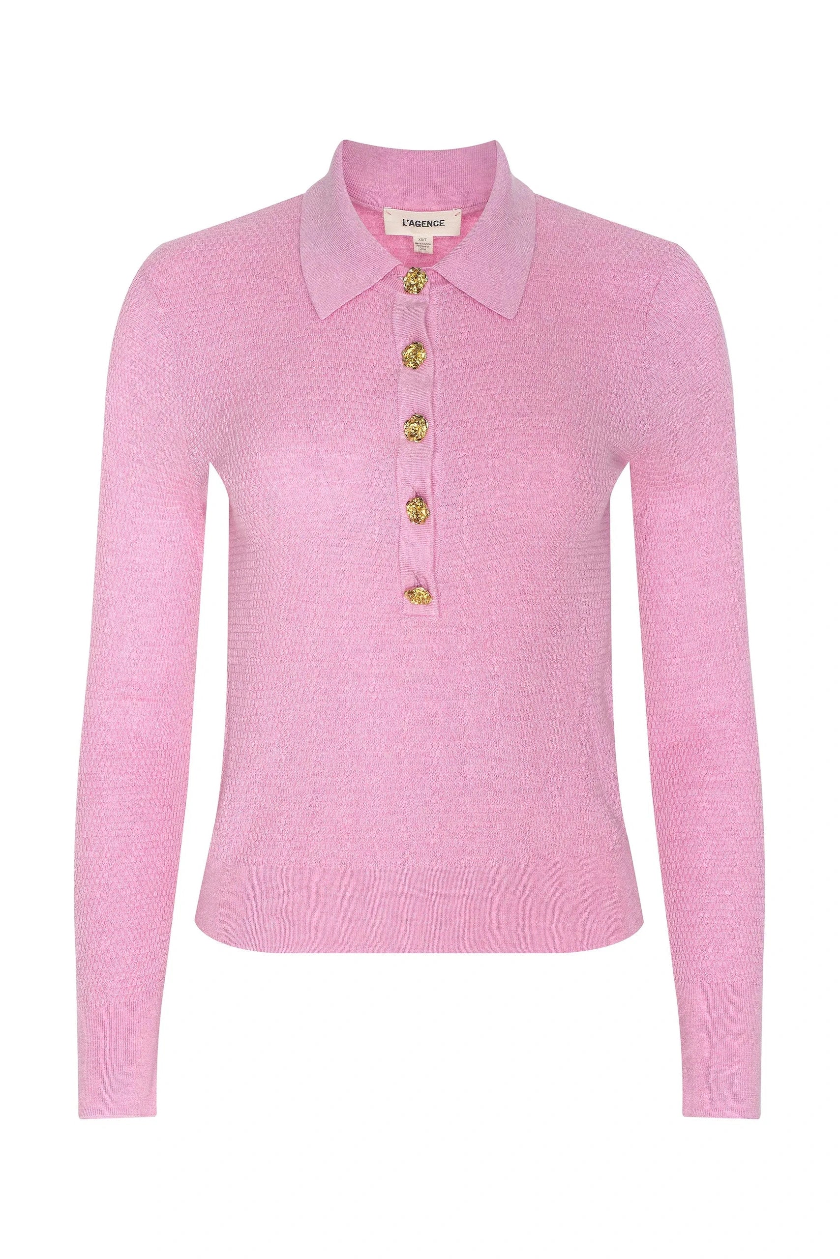 Pull Sterling L'Agence rose fondant/or rose