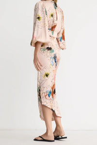 Robe Midi Asymétrique Smythe Blush Multi