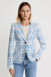 Smythe Patch Pocket Duchess Blazer Blue