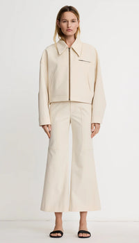 Smythe Utility Culotte Pant Cream