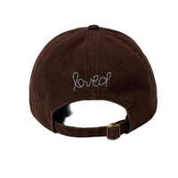 Kerri Rosenthal Imperfect Heart Hat Cocoa-Chambray