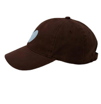 Kerri Rosenthal Imperfect Heart Hat Cocoa-Chambray