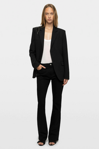Zadig & Voltaire Vanille Strass Snake Jacket - Black