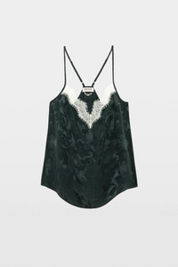 Zadig & Voltaire Cespa Jac Horses Top - Gloom