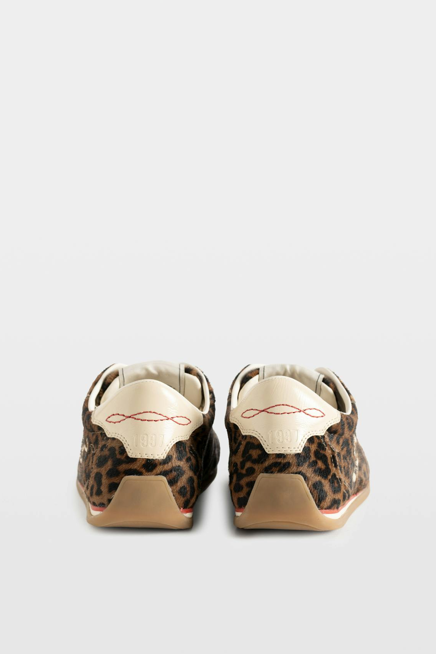 Zadig & Voltaire ZV Dance Leo Pony Shoe - Brandy