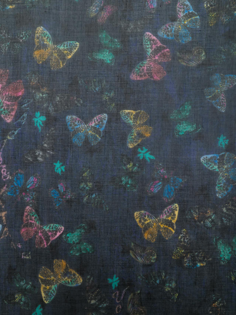 Zadig & Voltaire Kerry Butterfly Scarf - Silent