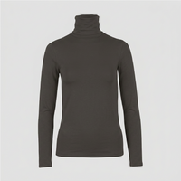 Majestic Filatures Soft Touch Long-Sleeve Turtleneck - Volcanic Rock