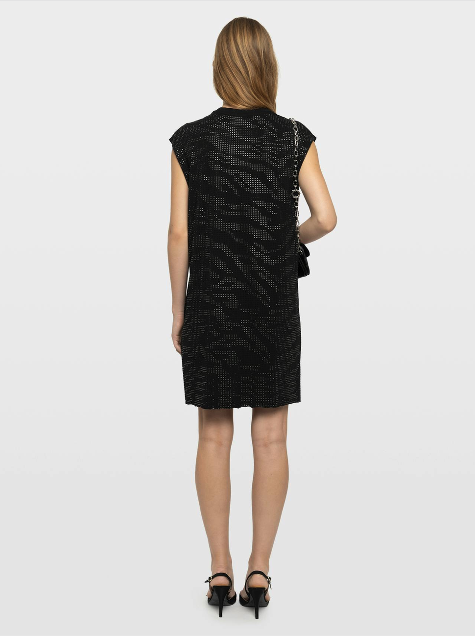Zadig & Voltaire Roe Zebra Dress Black