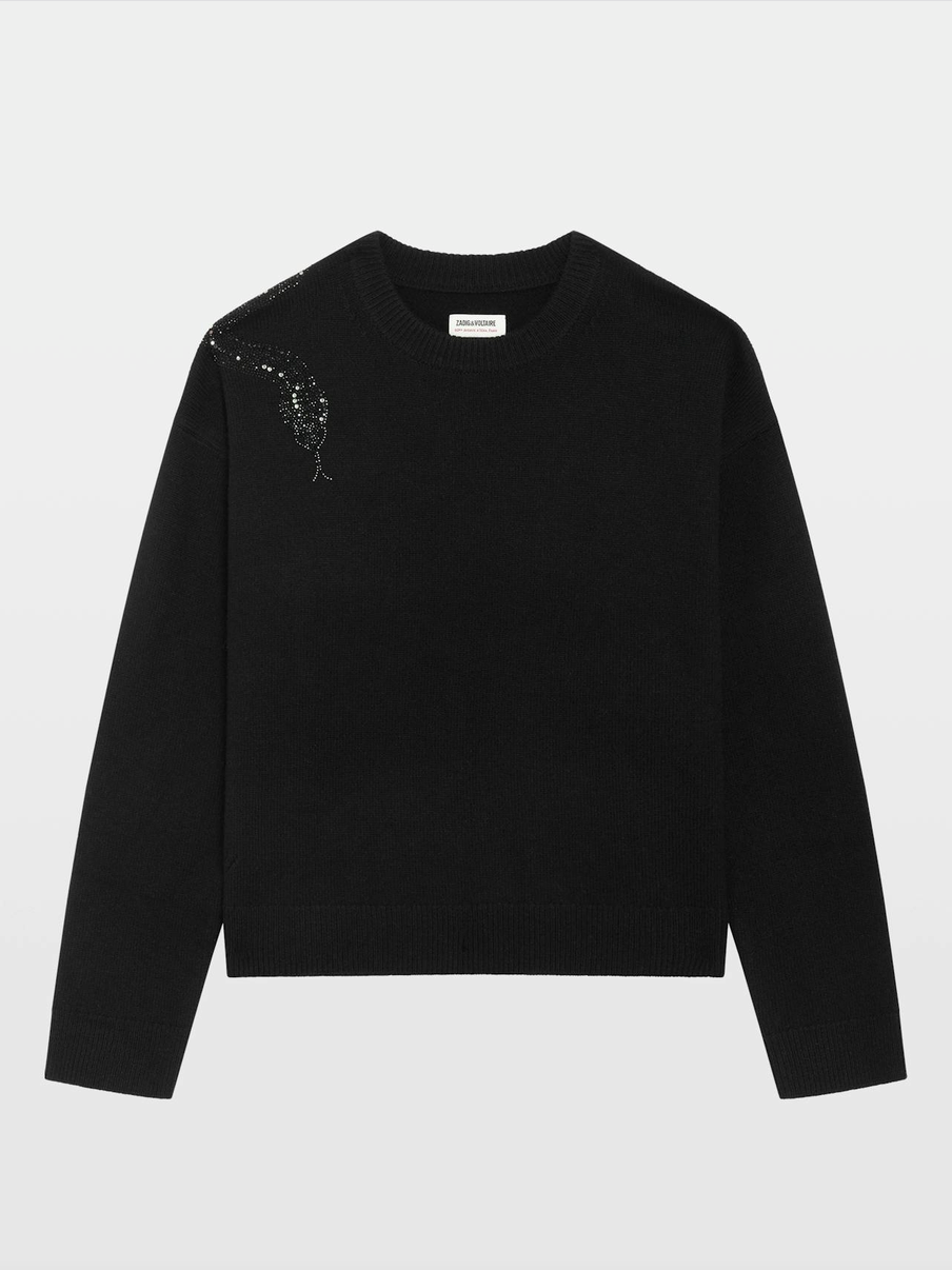 Zadig & Voltaire Markuz Snake Sweater Black