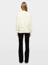 Zadig & Voltaire Soulo Heart Sweater Ecru