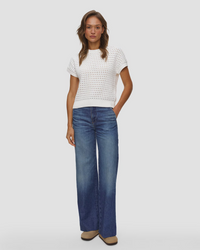 Frame The Easy Pantalon en denim Incline