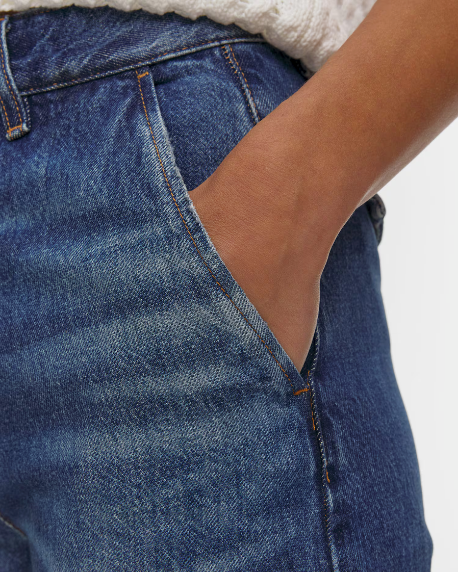 Frame The Easy Pantalon en denim Incline