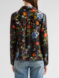 Alice + Olivia Willa Polkadot Top Moonlit Manor