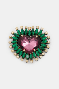Essentiel KOEUR2-K2FW-COMBO2 Broche cœur Koeur2 Forest Whisper