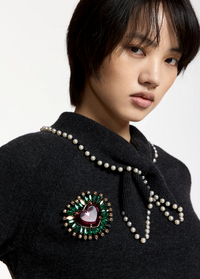 Essentiel KOEUR2-K2FW-COMBO2 Broche cœur Koeur2 Forest Whisper