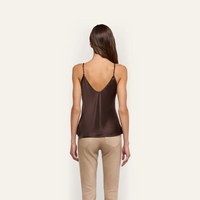 L’Agence 40404CLW-MOLE Camisole Lexi espresso foncé Molé